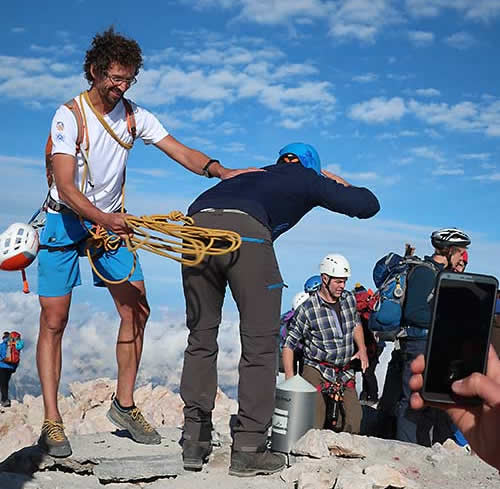 Slovenia Mount Triglav climb spanking